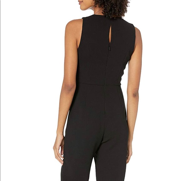 BCBGeneration Vest Jumpsuit Black, Size 0, New - Picture 3 of 8